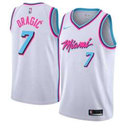 Nike Heat 7 Goran Dragic White City Edition Swingman Stitched NBA Jersey