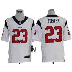 Nike Houston Texans #23 Arian Foster White Elite Jerseys