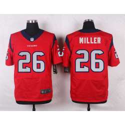 Nike Houston Texans #26 Lamar Miller Red Elite Jersey
