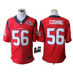 Nike Houston Texans #56 Brian Cushing Red Elite 10TH Jerseys