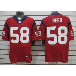 Nike Houston Texans #58 Brooks Reed Red Elite Jerseys