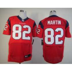 Nike Houston Texans #82 Keshawn Martin Red Elite Jerseys