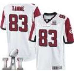 Nike Jacob Tamme Youth White Elite Jersey #83 NFL Road Atlanta Falcons Super Bowl LI 51