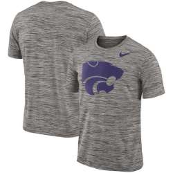 Nike Kansas State Wildcats Charcoal 2018 Player Travel Legend Performance T-Shirt