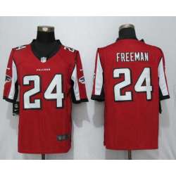 Nike Limited Atlanta Falcons #24 Freeman Red Stitched NFL Jersey