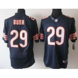 Nike Limited Chicago Bears #29 Michael Bush Blue Jerseys