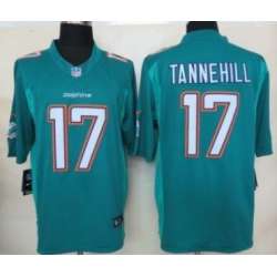 Nike Limited Miami Dolphins #17 Ryan Tannehill 2013 Green Jerseys