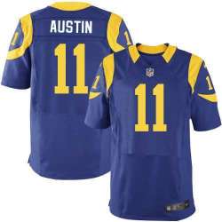 Nike Los Angeles Rams #11 Tavon Austin Royal Blue Alternate Team Color Stitched NFL Elite Jersey DingZhi