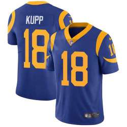 Nike Los Angeles Rams #18 Cooper Kupp Royal Blue Alternate NFL Vapor Untouchable Limited Jersey
