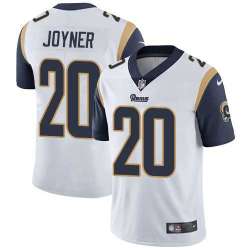 Nike Los Angeles Rams #20 Lamarcus Joyner White NFL Vapor Untouchable Limited Jersey