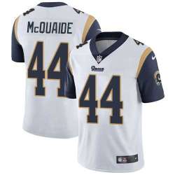 Nike Los Angeles Rams #44 Jacob McQuaide White NFL Vapor Untouchable Limited Jersey