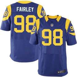 Nike Los Angeles Rams #98 Fairley Royal Blue Alternate Team Color Stitched NFL Elite Jersey DingZhi