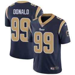 Nike Los Angeles Rams #99 Aaron Donald Navy Blue Team Color NFL Vapor Untouchable Limited Jersey