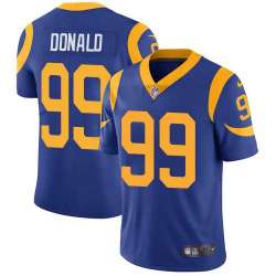Nike Los Angeles Rams #99 Aaron Donald Royal Blue Alternate NFL Vapor Untouchable Limited Jersey