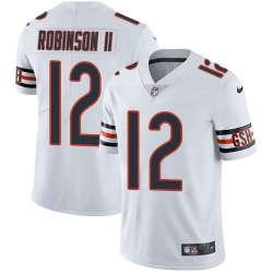 Nike Men & Women & Youth Bears 12 Allen Robinson II White NFL Vapor Untouchable Limited jersey