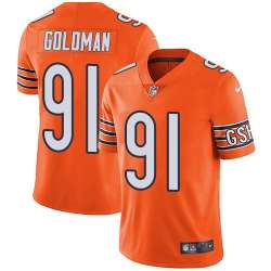 Nike Men & Women & Youth Bears 91 Eddie Goldman Orange NFL Vapor Untouchable Limited Jersey