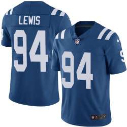 Nike Men & Women & Youth Colts 94 Tyquan Lewis Royal NFL Vapor Untouchable Limited Jersey