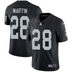 Nike Men & Women & Youth Raiders 28 Doug Martin Black NFL Vapor Untouchable Limited Jersey
