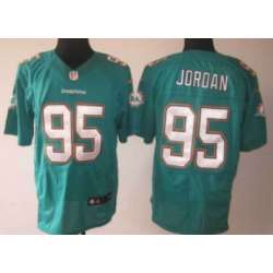 Nike Miami Dolphins #95 Dion Jordan 2013 Green Elite Jerseys