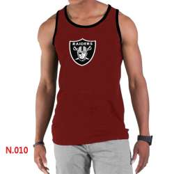 Nike NFL Oakland Raiders Sideline Legend Authentic Logo men Tank Top Red