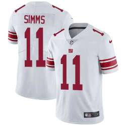 Nike New York Giants #11 Phil Simms White NFL Vapor Untouchable Limited Jersey