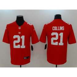 Nike New York Giants #21 Landon Collins Red Vapor Untouchable Player Limited Jerseys