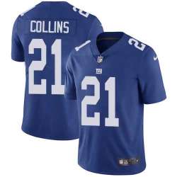 Nike New York Giants #21 Landon Collins Royal Blue Team Color NFL Vapor Untouchable Limited Jersey