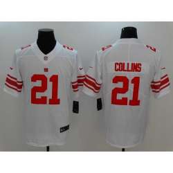 Nike New York Giants #21 Landon Collins White Vapor Untouchable Player Limited Jersey