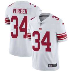 Nike New York Giants #34 Shane Vereen White NFL Vapor Untouchable Limited Jersey