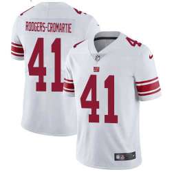 Nike New York Giants #41 Dominique Rodgers-Cromartie White NFL Vapor Untouchable Limited Jersey