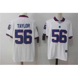 Nike New York Giants #56 Lawrence Taylor White Color Vapor Untouchable Player Limited Jerseys