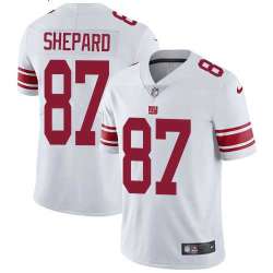 Nike New York Giants #87 Sterling Shepard White NFL Vapor Untouchable Limited Jersey