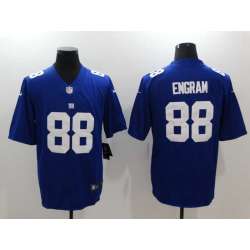 Nike New York Giants #88 Evan Engram Blue Vapor Untouchable Player Limited Jersey