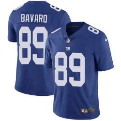 Nike New York Giants #89 Mark Bavaro Royal Blue Team Color NFL Vapor Untouchable Limited Jersey