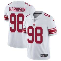 Nike New York Giants #98 Damon Harrison White NFL Vapor Untouchable Limited Jersey