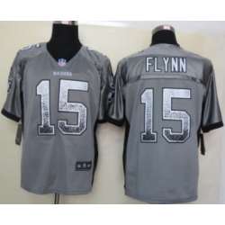 Nike Oakland Raiders #15 Matt Flynn 2013 Drift Fashion Gray Elite Jerseys