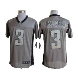 Nike Oakland Raiders #3 Carson Palmer Gray Elite Jerseys