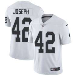 Nike Oakland Raiders #42 Karl Joseph White NFL Vapor Untouchable Limited Jersey