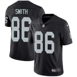 Nike Oakland Raiders #86 Lee Smith Black Team Color NFL Vapor Untouchable Limited Jersey