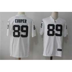 Nike Oakland Raiders #89 Amari Cooper White Team Color Game Jersey