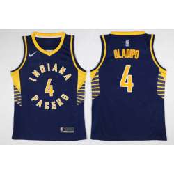 Nike Pacers #4 Victor Oladipo Navy Swingman Stitched NBA Jersey
