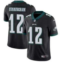Nike Philadelphia Eagles #12 Randall Cunningham Black Alternate NFL Vapor Untouchable Limited Jersey