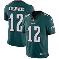 Nike Philadelphia Eagles #12 Randall Cunningham Midnight Green Team Color NFL Vapor Untouchable Limited Jersey
