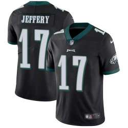 Nike Philadelphia Eagles #17 Alshon Jeffery Black Alternate NFL Vapor Untouchable Limited Jersey