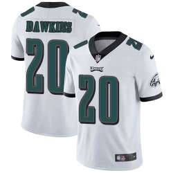 Nike Philadelphia Eagles #20 Brian Dawkins White NFL Vapor Untouchable Limited Jersey