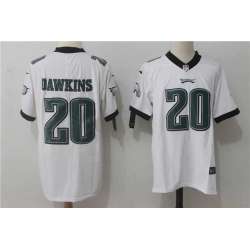 Nike Philadelphia Eagles #20 Brian Dawkins White Vapor Untouchable Player Limited Jerseys