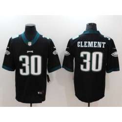 Nike Philadelphia Eagles #30 Corey Clement Black Vapor Untouchable Player Limited Jersey