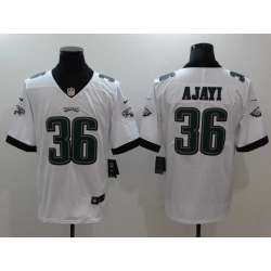 Nike Philadelphia Eagles #36 Jay Ajayi White Vapor Untouchable Player Limited Jersey