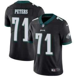 Nike Philadelphia Eagles #71 Jason Peters Black Alternate NFL Vapor Untouchable Limited Jersey