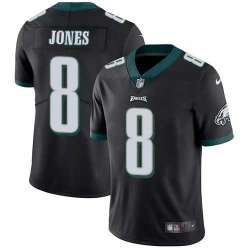 Nike Philadelphia Eagles #8 Donnie Jones Black Alternate NFL Vapor Untouchable Limited Jersey